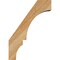 Ekena Millwork 4"W x 10"D x 14"H Balboa Rough Sawn Knee Brace, Western Red Cedar BRC04X10X14BOA00RWR - alternate 2